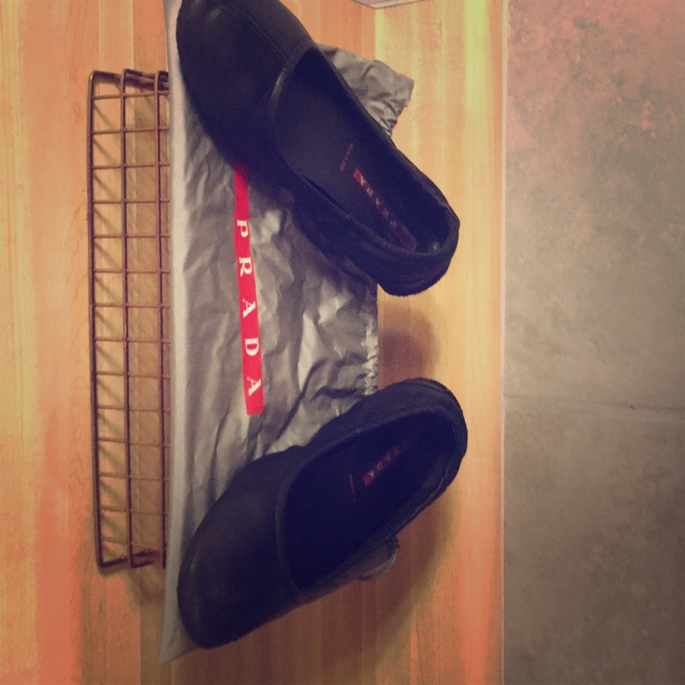 Prada Linea Rossa Ballet Flats